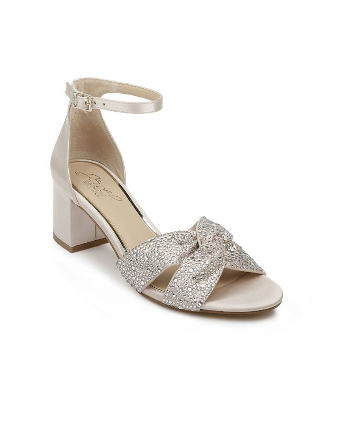 Jewel Badgley Mischka Nicolette Evening Sandal & Reviews - Sandals - Shoes - Macy's