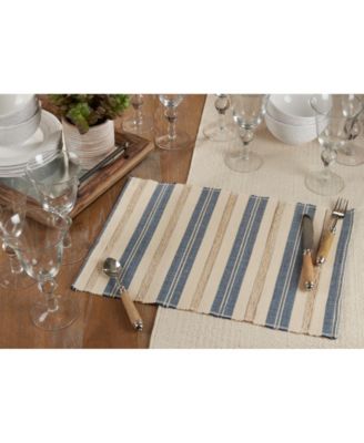 Striped Placemat Set of 4