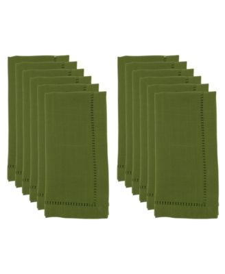 Placemat with Hemstitched Border Set of 12