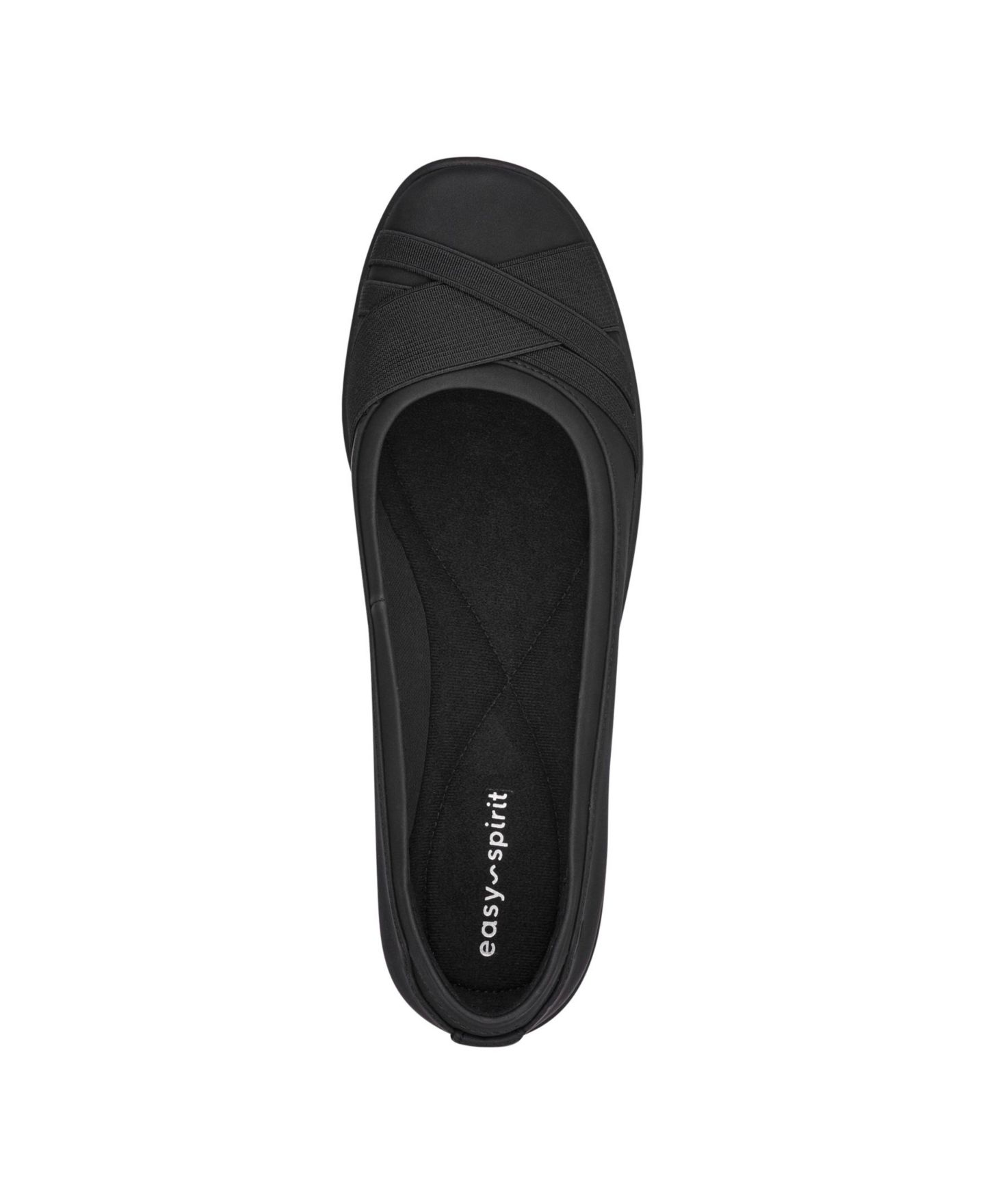 Женские балетки Easy Spirit Acasia Slip-on Flats, цвет: Чёрный — фото 4