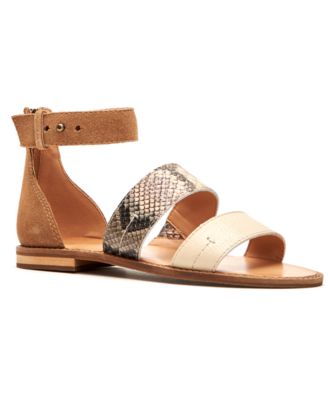 frye flat sandals