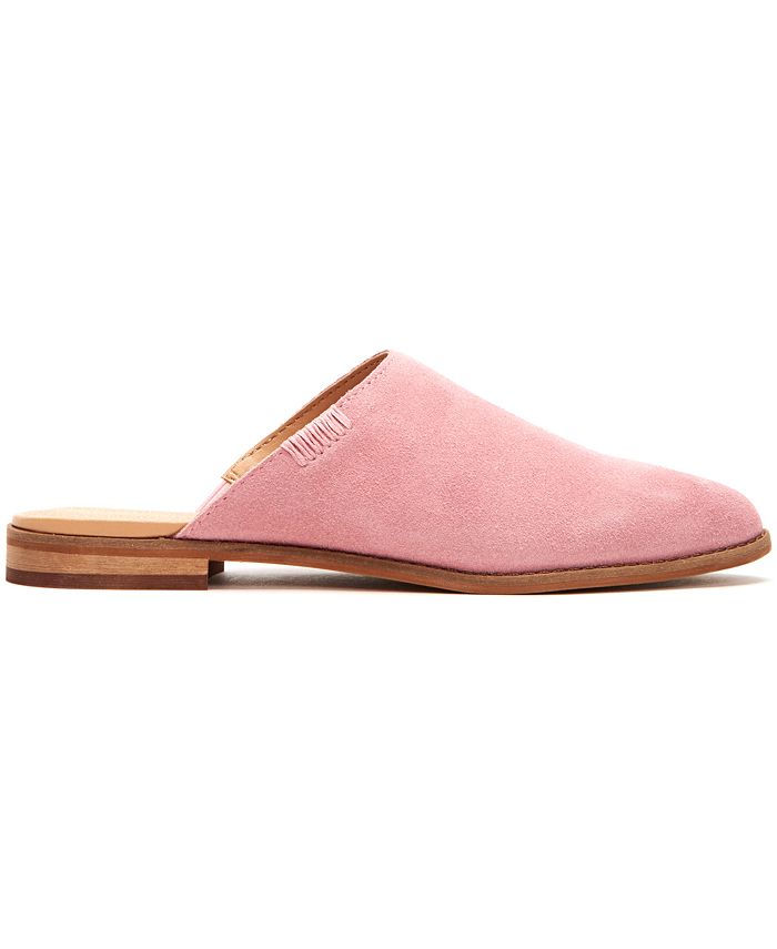 frye mules flat