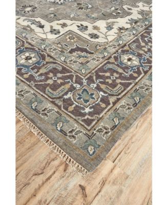 Ustad R6112 Ivory 2'6" x 8' Runner Rug