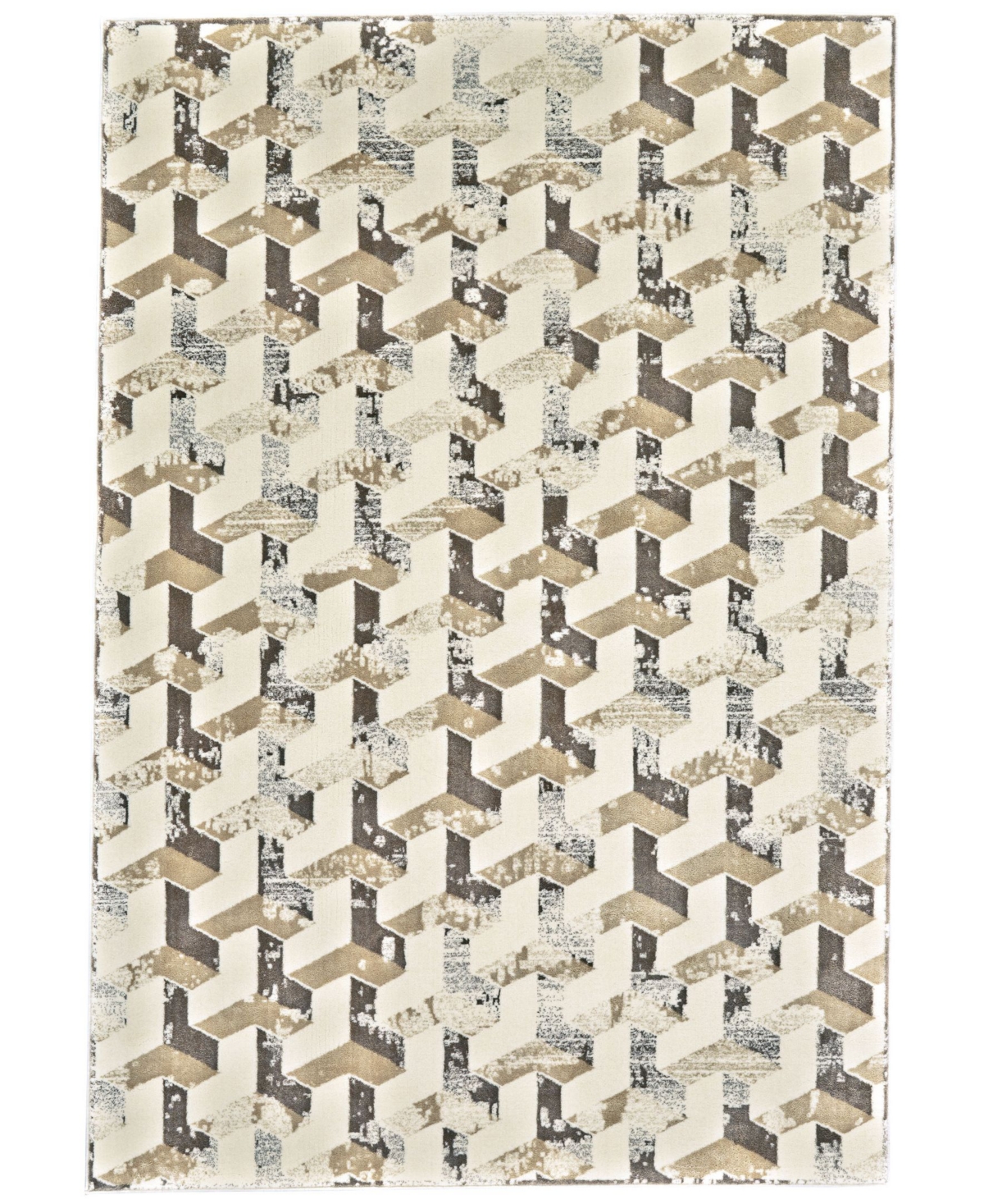 Closeout! Feizy Charlotte R3860 10' x 13'2in Area Rug - Cream