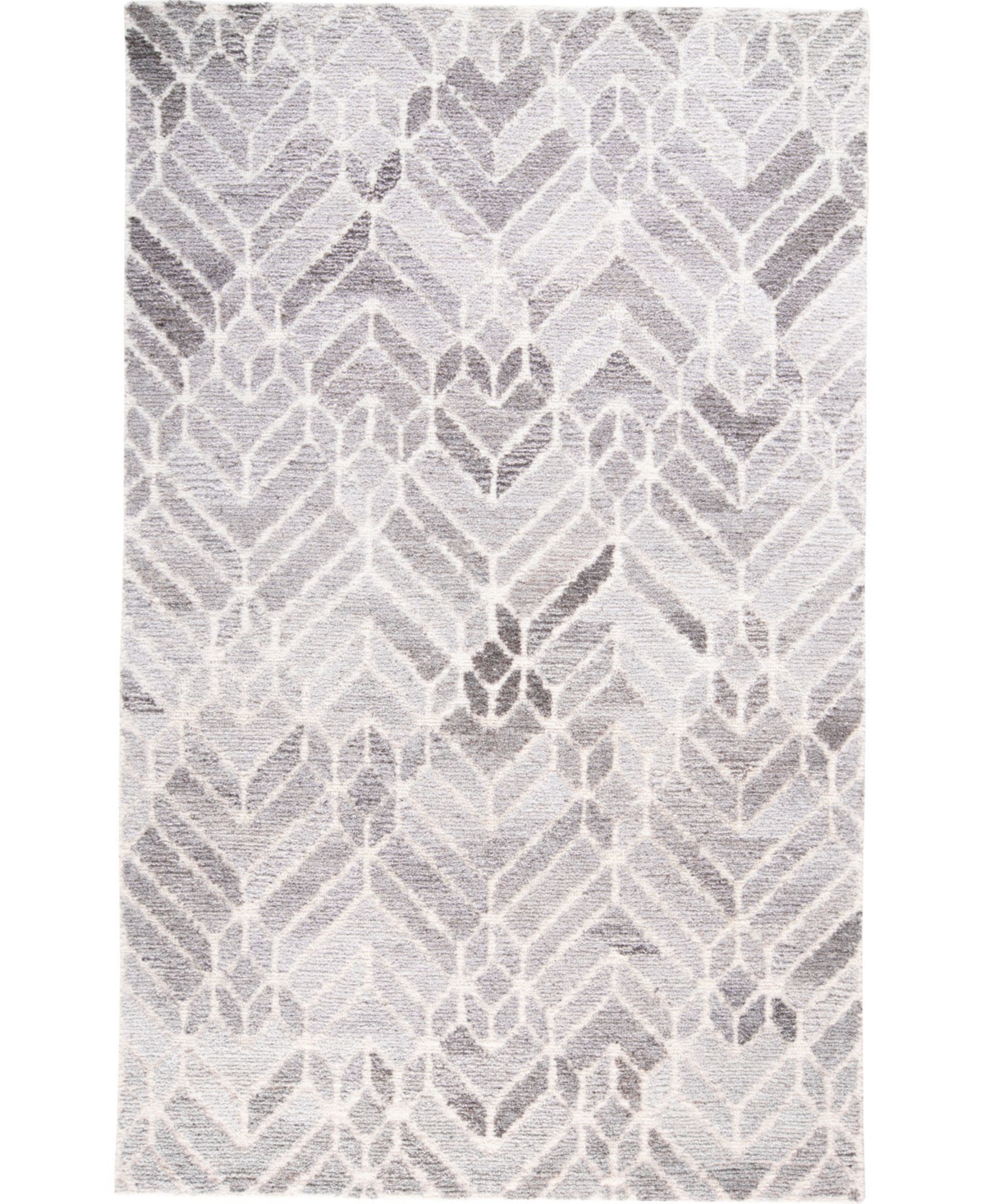 Feizy Elsa R8769 Gray 5' x 8' Area Rug - Gray