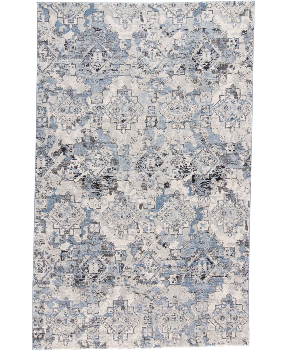 Feizy Millie R3896 Blue 6'7in x 9'6in Area Rug - Blue