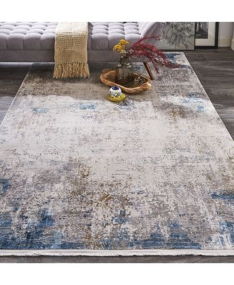 Cadiz R3889 Ivory 6'6" x 9'6" Area Rug