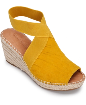 image of Gentle Souls by Kenneth Cole Colleen Wedge Sandals Women-s Shoes