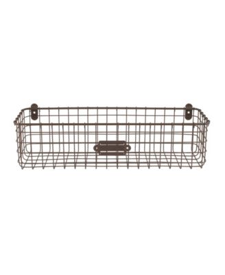 Vintage-like Living Wall Mount Basket
