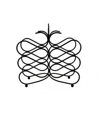 Scroll 12-Bottle Wine Rack