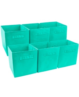Sorbus Foldable Storage Cube Basket Bin Set of 6