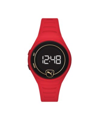 puma red watch