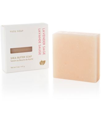 Yuzu Soap - Shea Butter Soap Bar - Lavender Sage, 5-oz.
