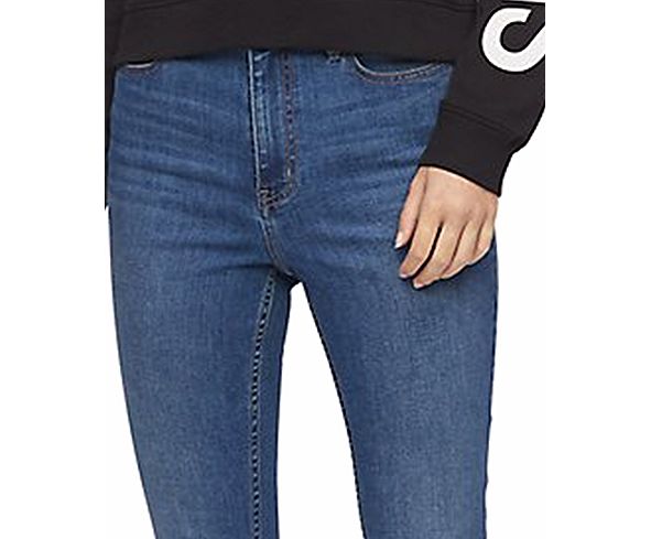 calvin klein jeans high rise ankle skinny