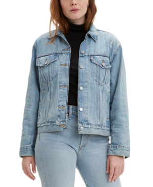 Levi's Women's Ex-Boyfriend Cotton Denim Trucker Jacket
