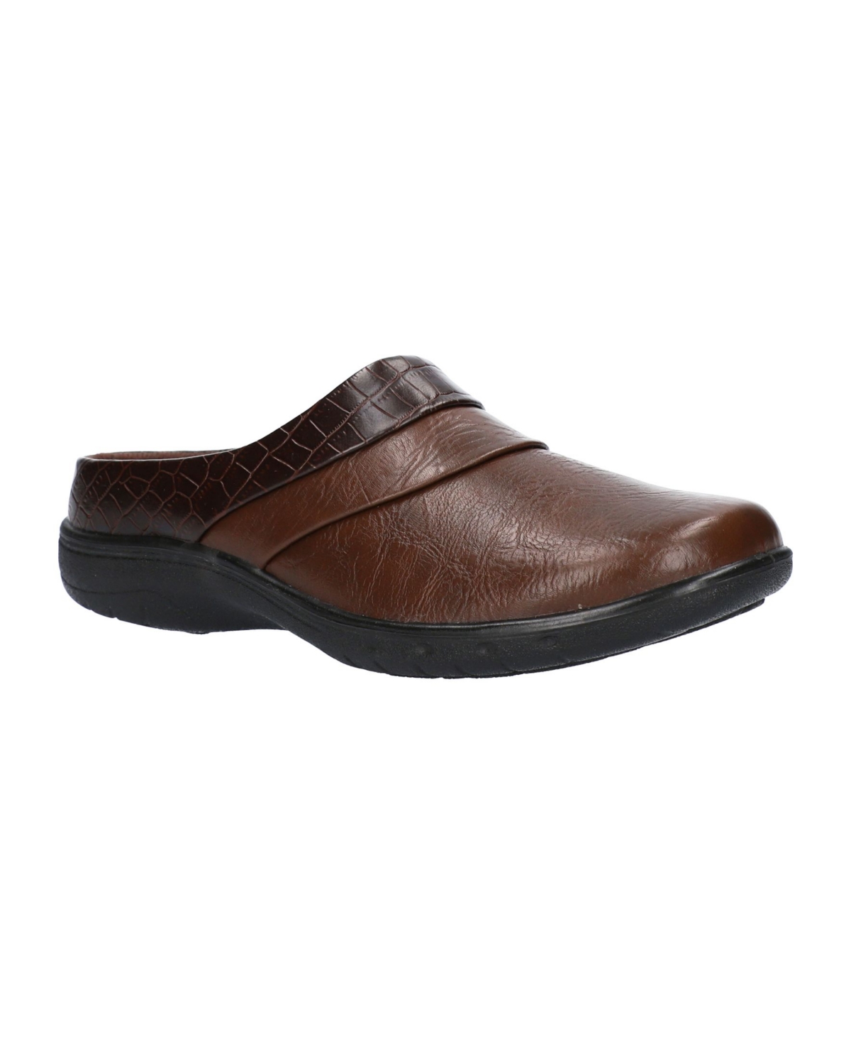 Swing Comfort Mules - Tan-brown Croco