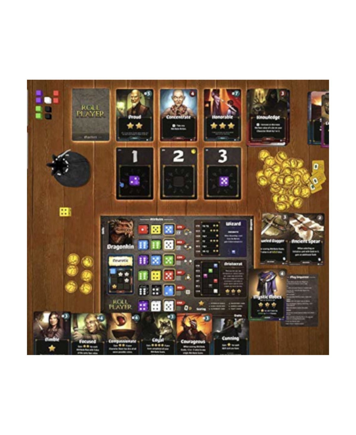 Masterpieces Puzzles Flat River Group Roll Player Boxed Board Game In Multi