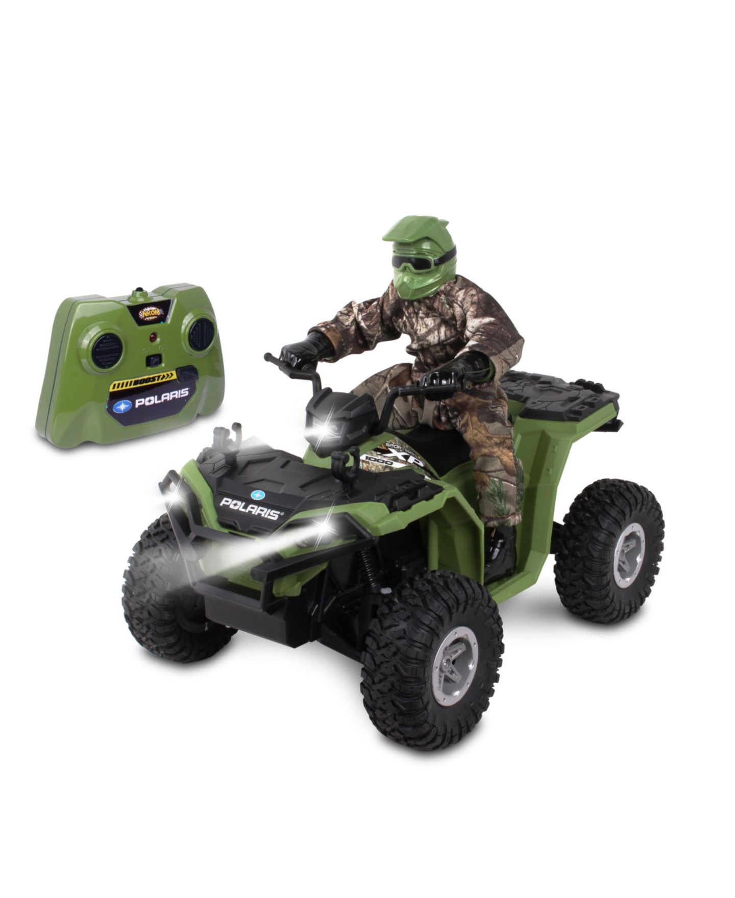 Детская игрушка NKOK 1/8 Scale Realtree Polaris Sportsman XP 1000 Turbo-Boost RC ATV — фото 1
