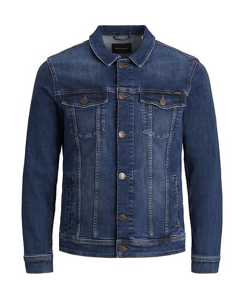 Jack & Jones Men's Denim Trucker Jacket & Reviews - Coats & Jackets ...