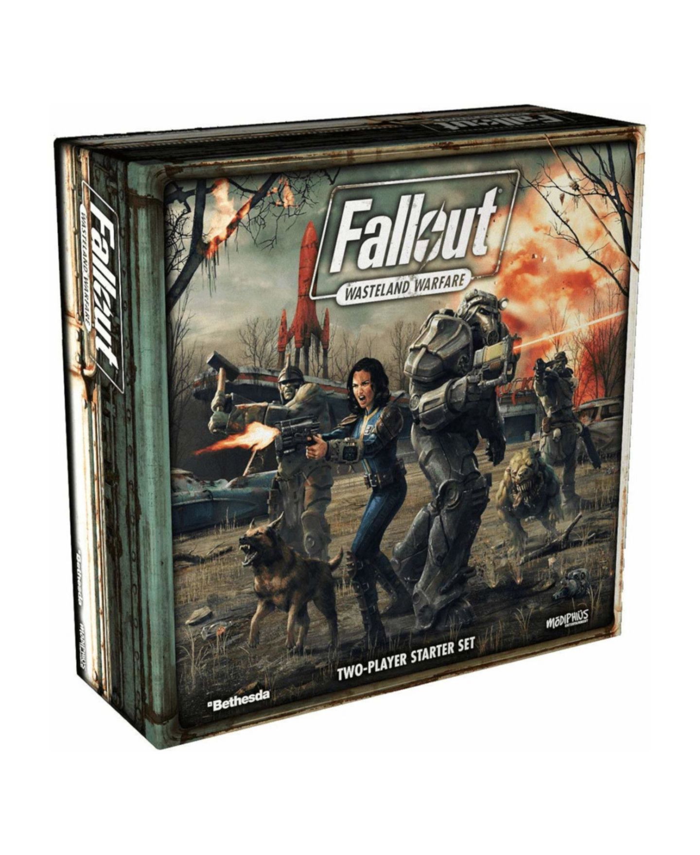 MasterPieces Puzzles Миниатюрная игра MasterPieces Modiphius Fallout: Wasteland Warfare, набор для двух игроков — фото 1