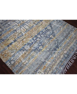Prairie PRE-2 Denim 3'6" x 5'6" Area Rug