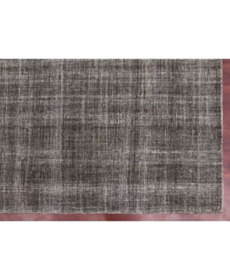 Laurel LAU-5 Charcoal 7'6" x 9'6" Area Rug