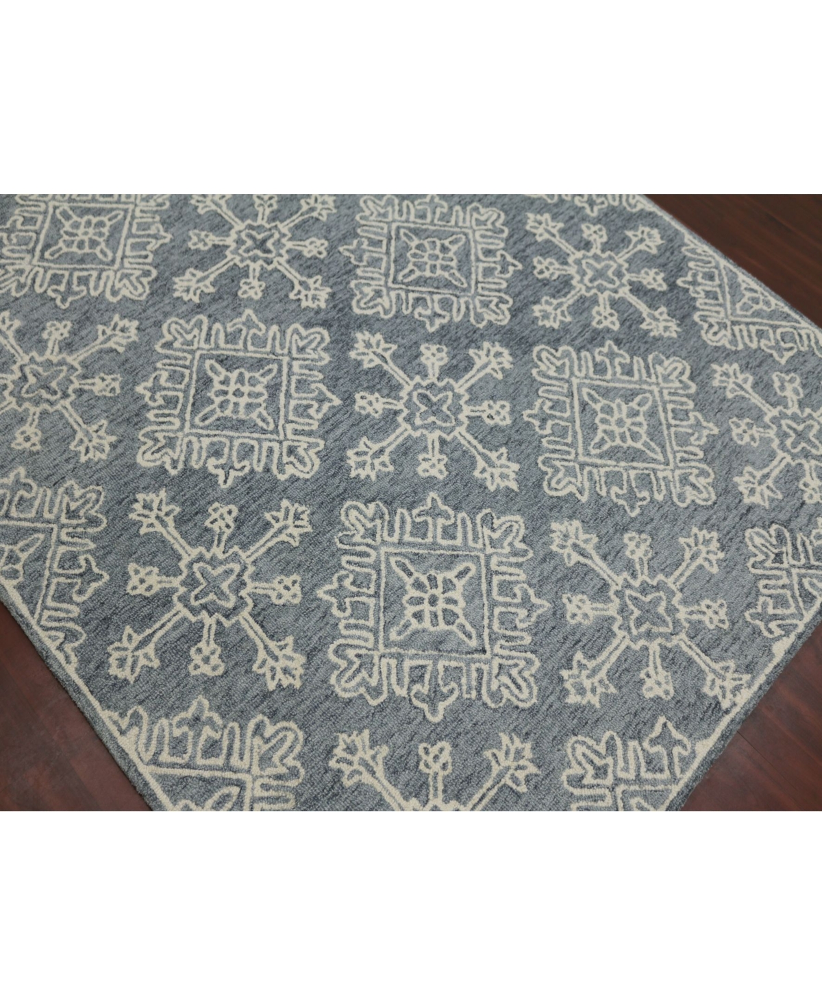Amer Rugs Boston Bos-33 Gray 5' x 7'6" Area Rug