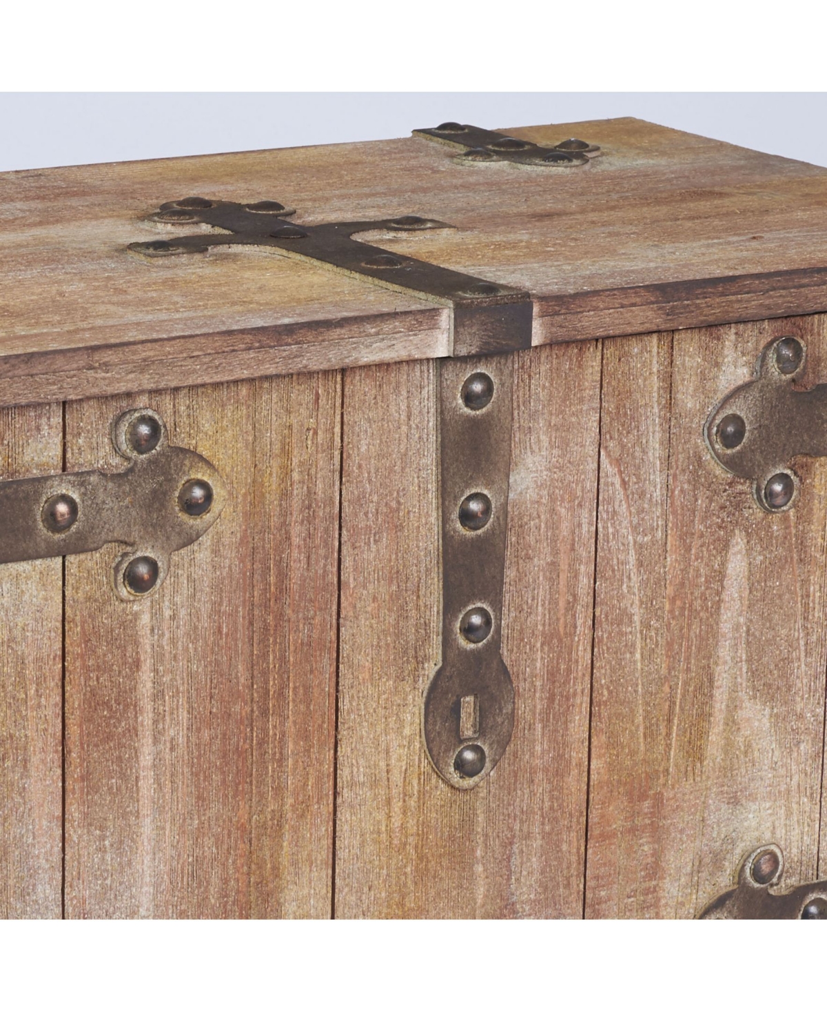 Household Essentials Hinge Trunk Large In Multi Color