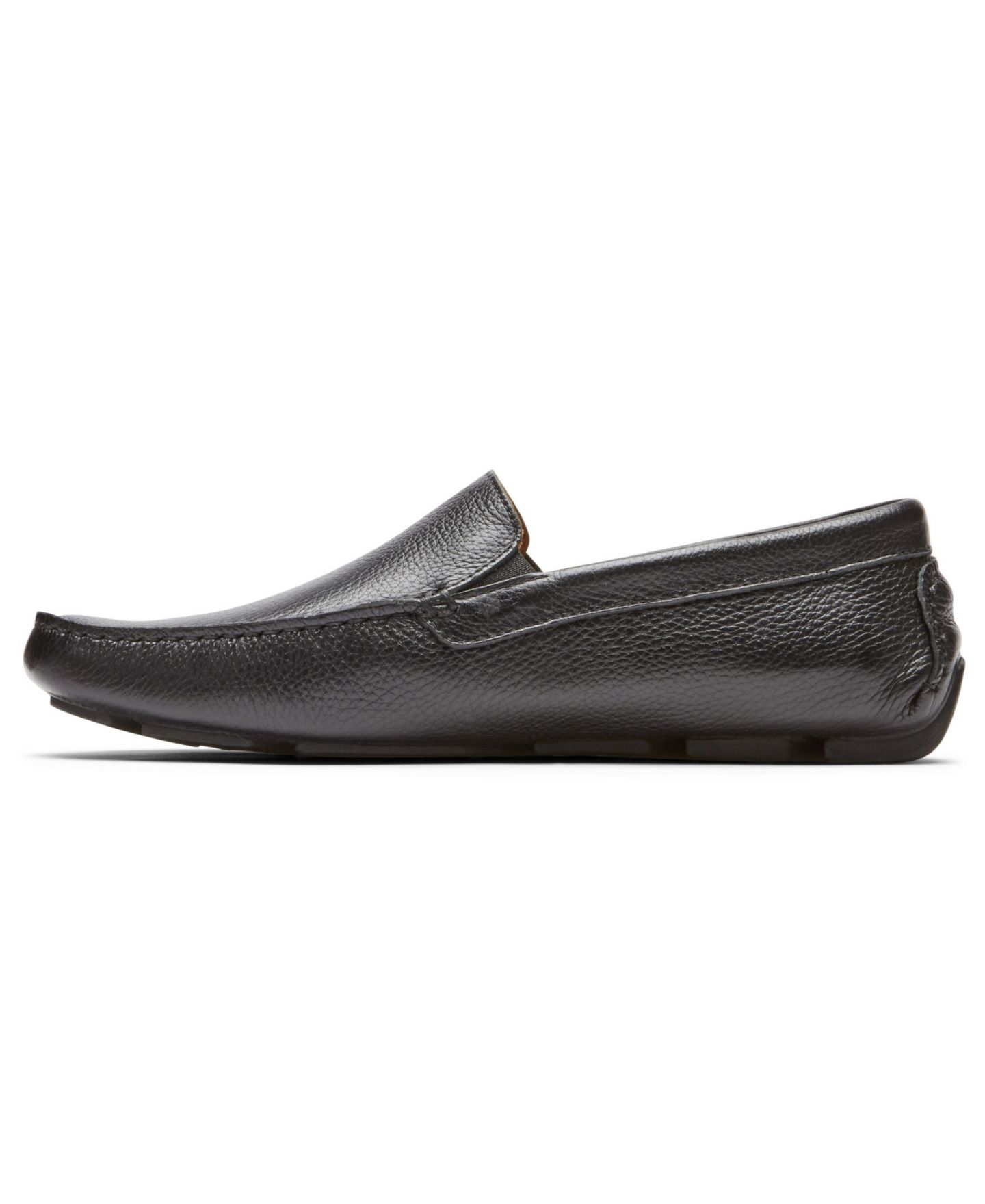Мужские туфли Rockport Rhyder Venetian Loafer, цвет: Чёрный — фото 3