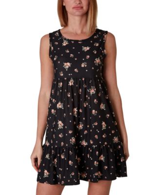 Ultra Flirt - Juniors' Tiered Tank Dress