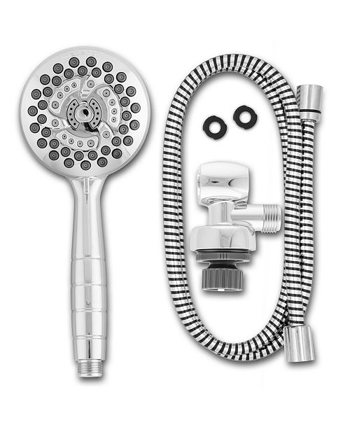Waterpik XRO763E 7 Spray Mode Power pulse Hand Held Shower Head