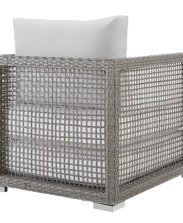 Modway Aura Rattan Outdoor Patio Armchair Macy's