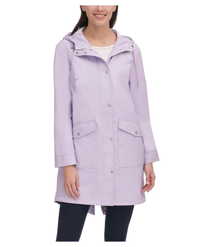 Levi's Midweight Rubberized Rain Fishtail Parka Jacket Macy's