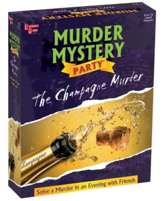 University Games Murder Mystery Party - The Champagne Murder