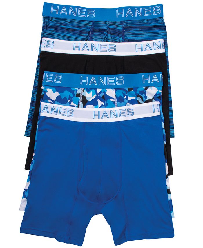 Hanes Men's 4Pk. Platinum Comfort Flex Fit Boxer Briefs & Reviews