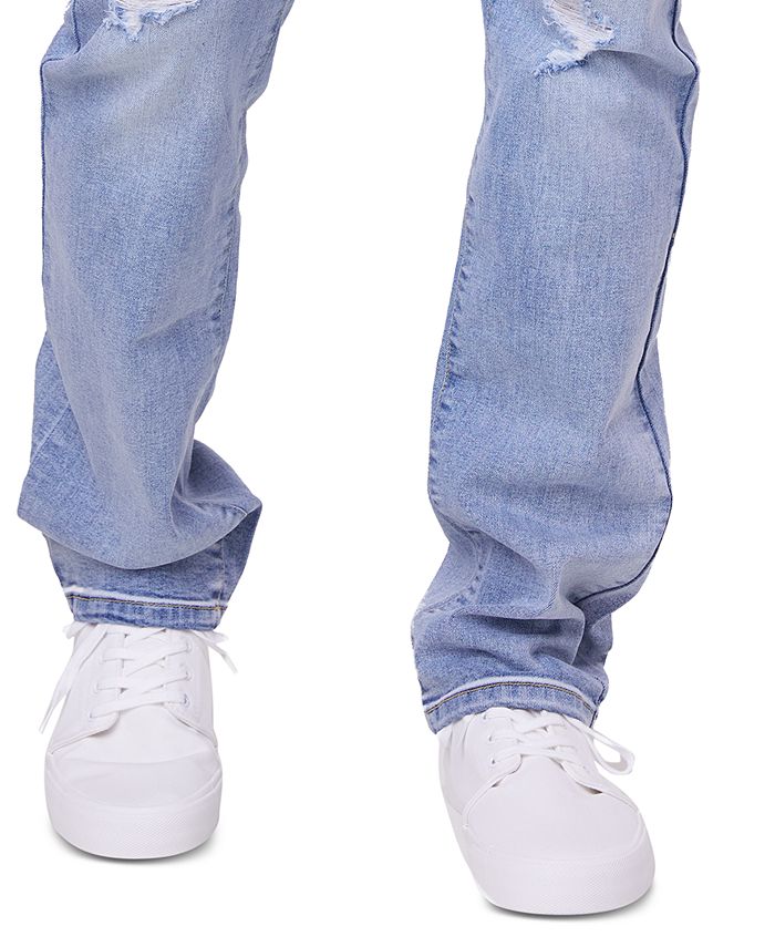Lazer Men's Straight Fit Stretch Jean Blue Size 34X30