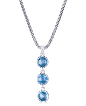 image of Sky Blue Topaz Dangle 18