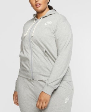 Nike Plus Size Sportswear Gym Vintage Hoodie