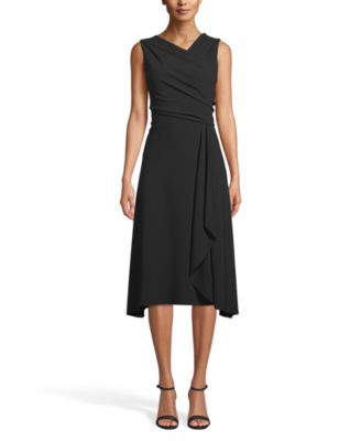 anne klein asymmetrical dress