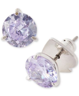 BRILLIANT STATEMENTS TRIO PRONG STUDSCLEAR/SILV