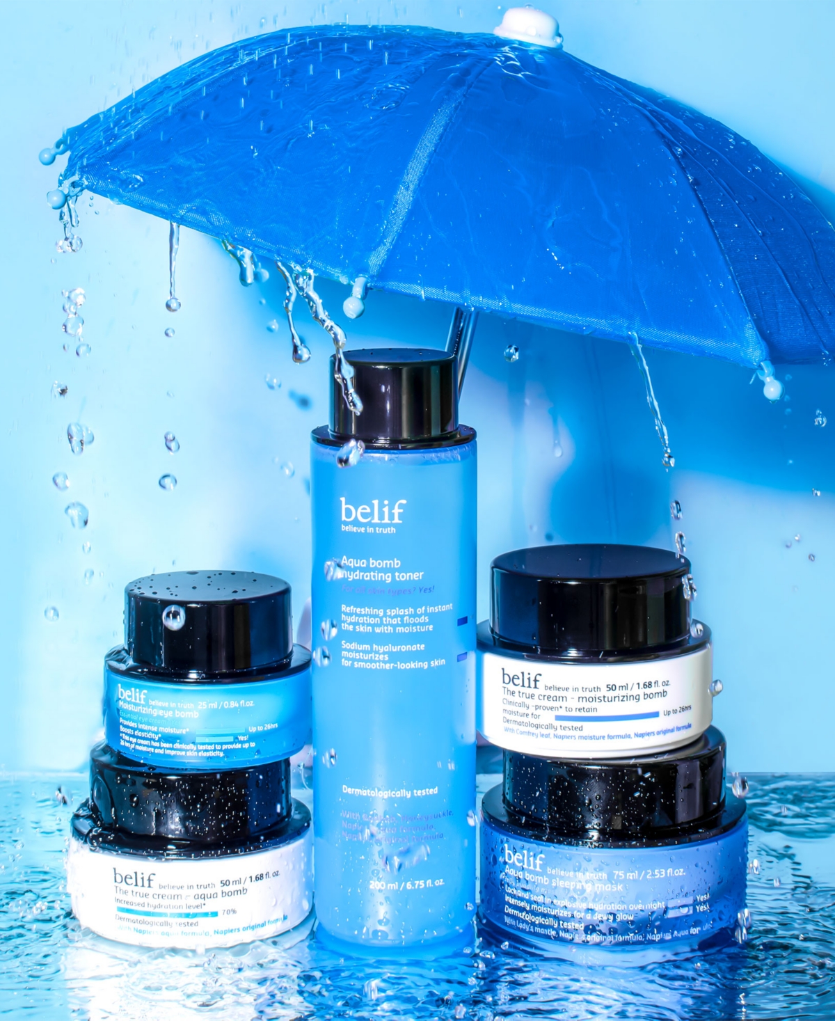Belif Aqua Bomb Hydrating Toner With Hyaluronic Acid 6.75 oz/ 200 ml