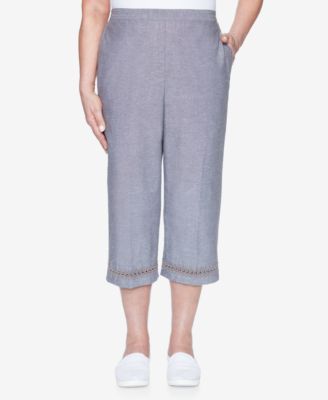 alfred dunner petite capris