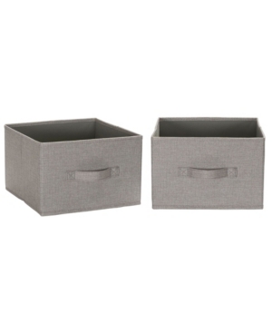 Household Essentials Household Essential Wide Closet Organizer Drawers 2 Pack In Gray
