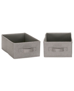 Household Essentials Household Essential Narrow Closet Organizer Drawers 2 Pack In Gray