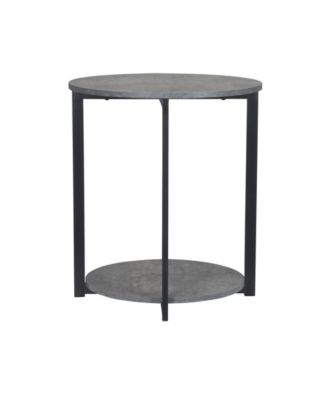Household Essential Greystone Low Side Table