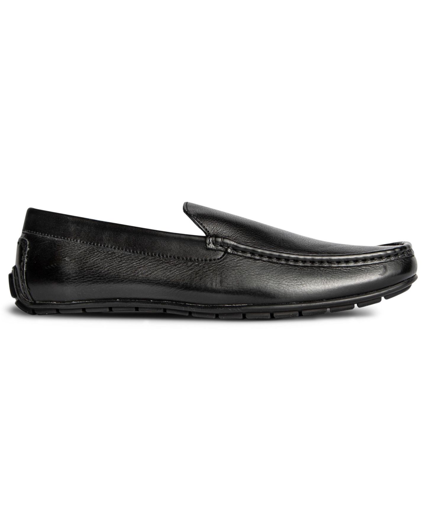 Мужские туфли Anthony Veer Cleveland Driver Slip-On Leather Loafer, цвет: Чёрный — фото 2