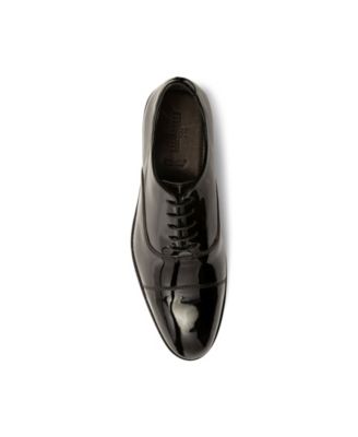 Men's Clinton Tux Cap-Toe Oxford Leather Dress Shoes