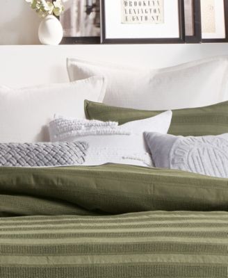 Textured Stripe Decorative Pillow, 20" x 20"