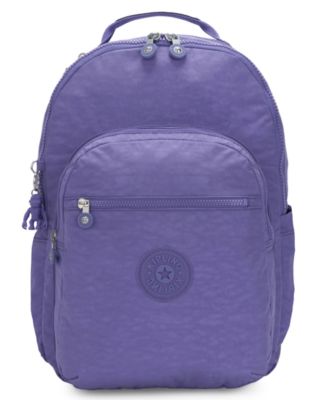 kipling purple backpack