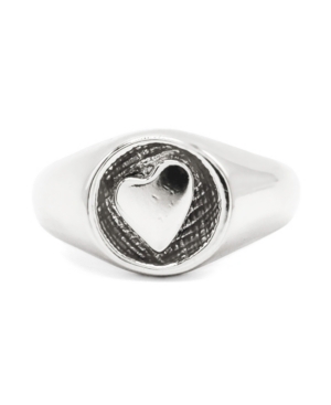 image of Robert Lee Morris Soho Heart Signet Ring